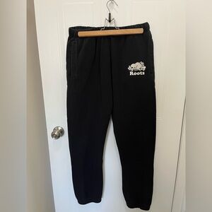Roots Womens Classic Black Sweatpants